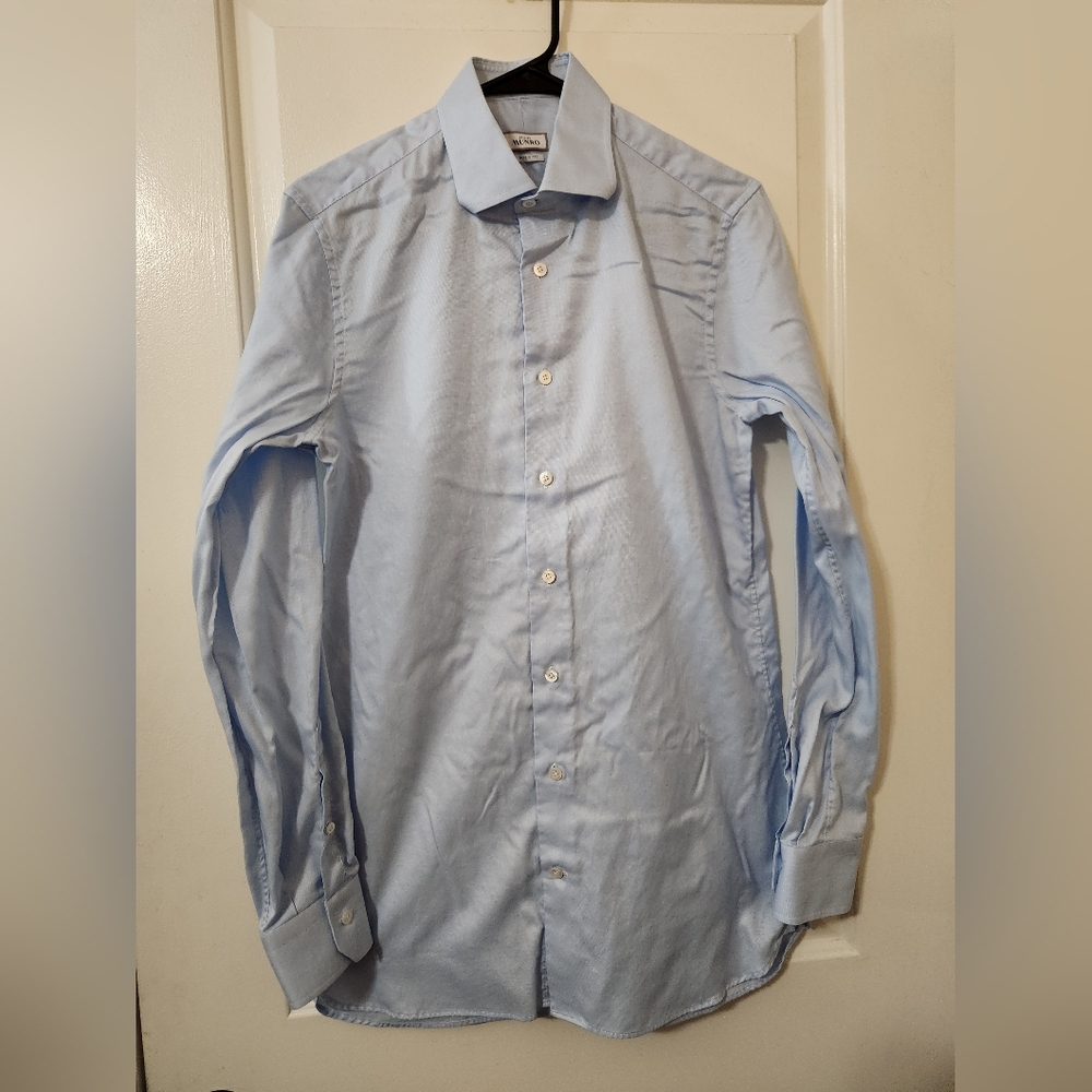 Munro Light Blue Men's Dress Shirt